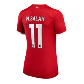 Liverpool Mohamed Salah #11 Replica Home Stadium Shirt for Women 2023-24 Short Sleeve